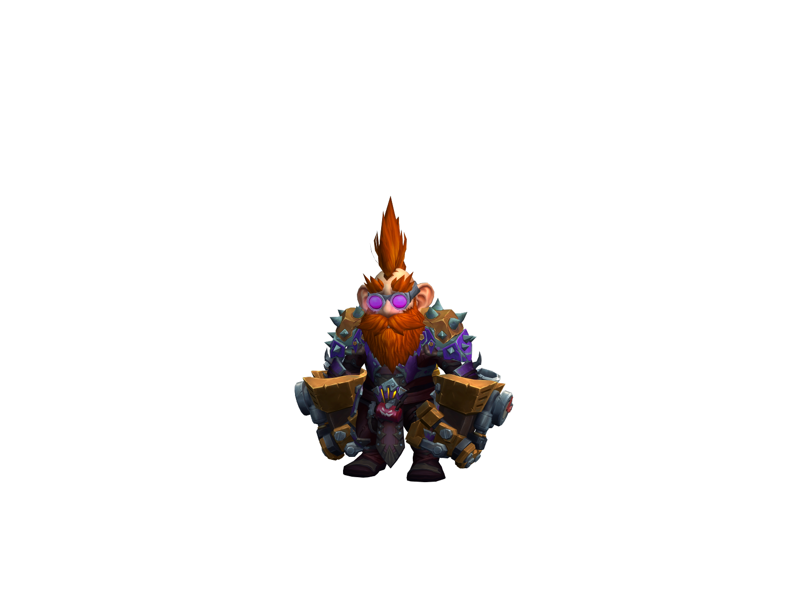 Apatros 3D character render