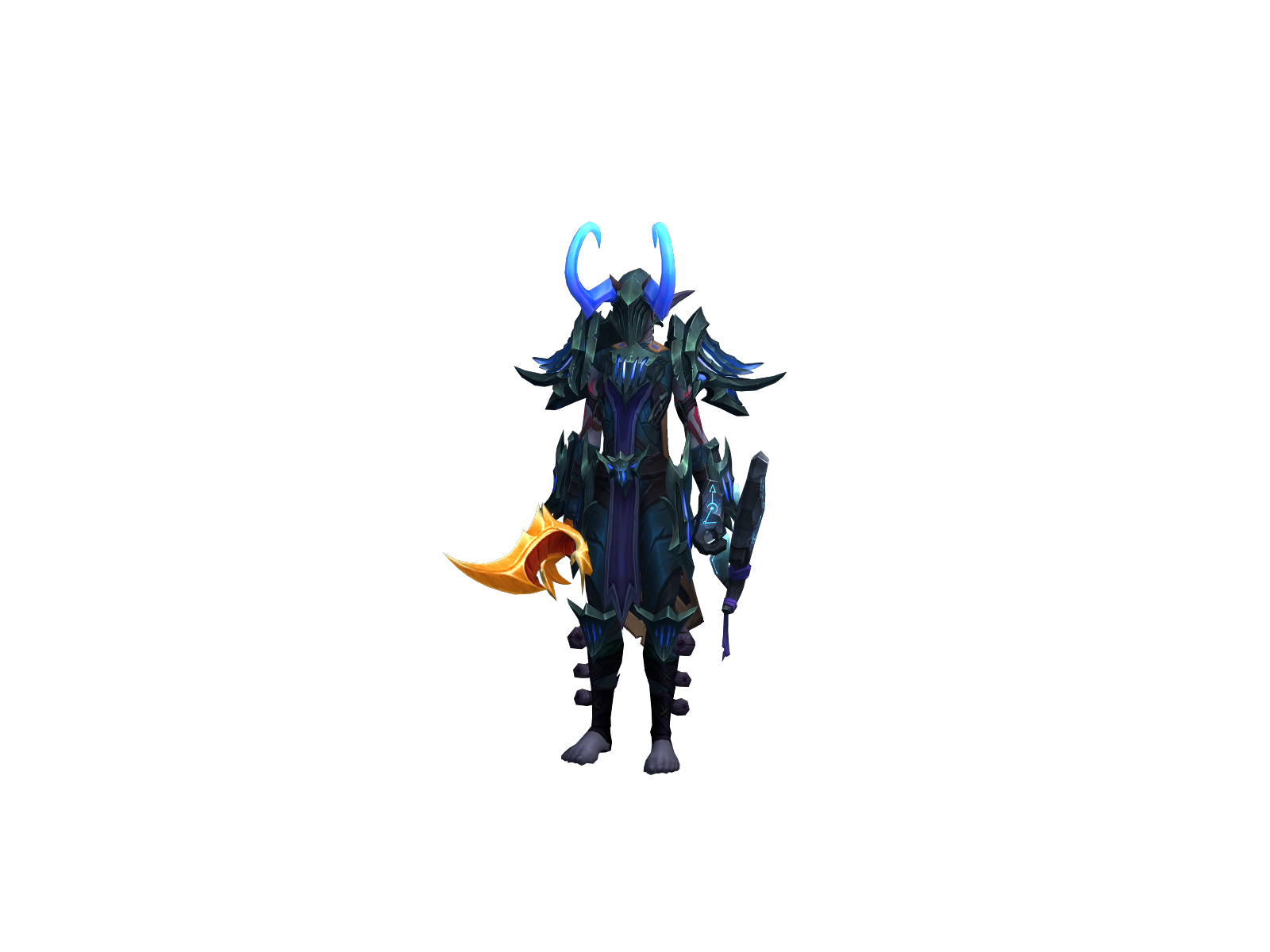 Stankrush 3D character render