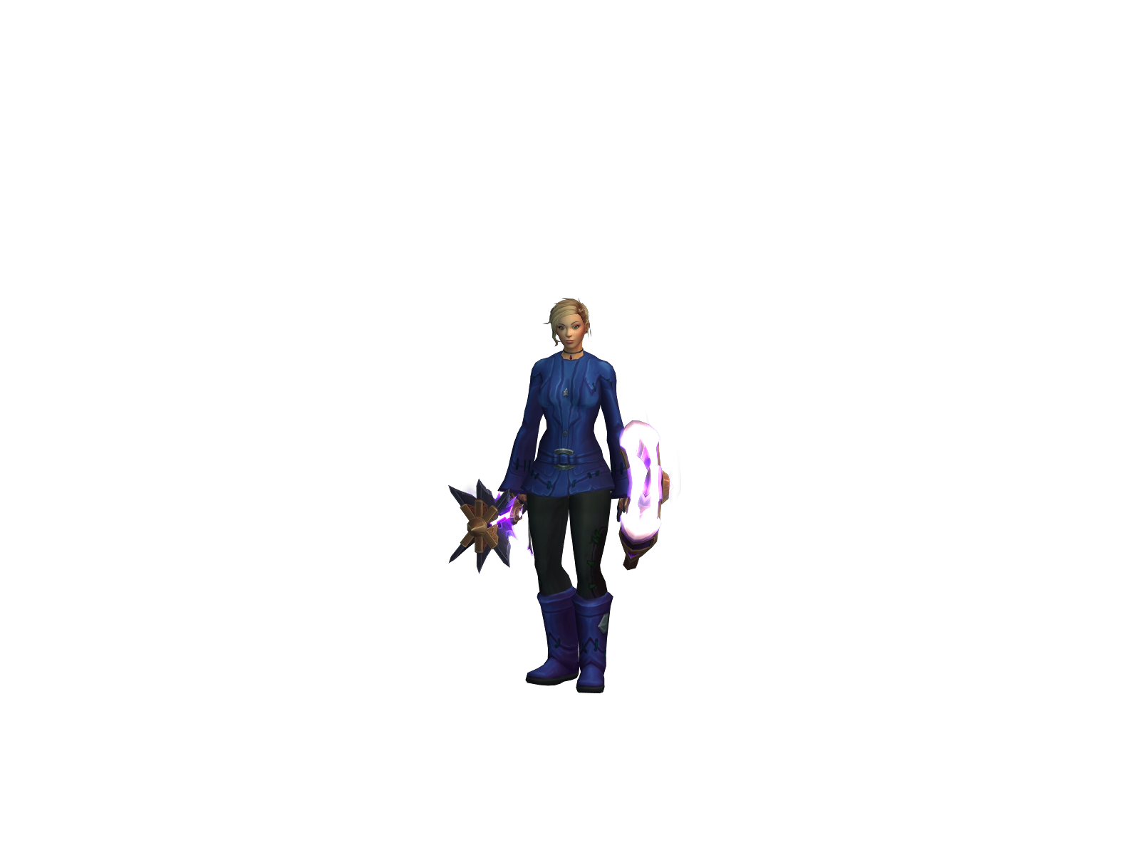 Bukayosaka 3D character render