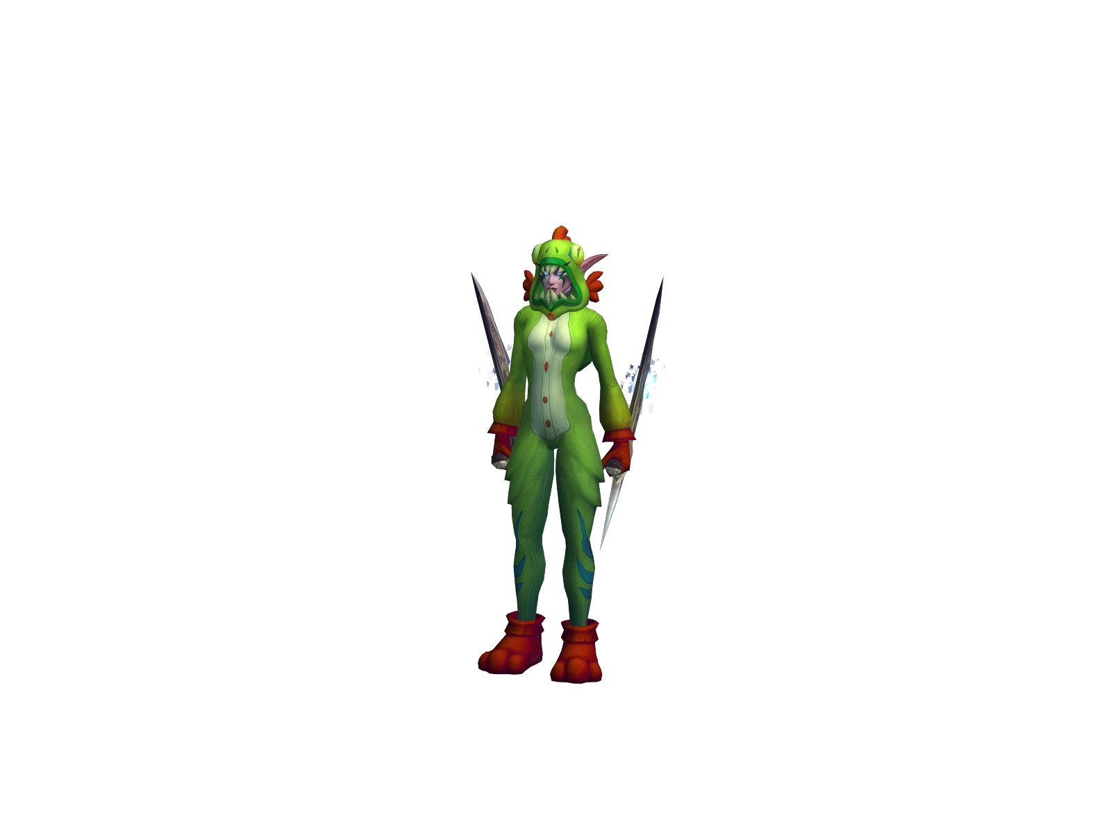 Tagerung 3D character render