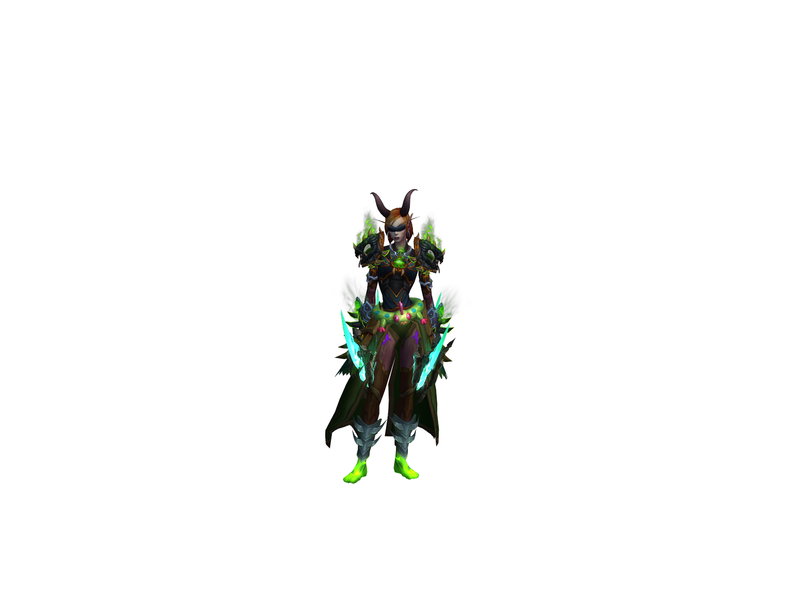 Shask 3D character render