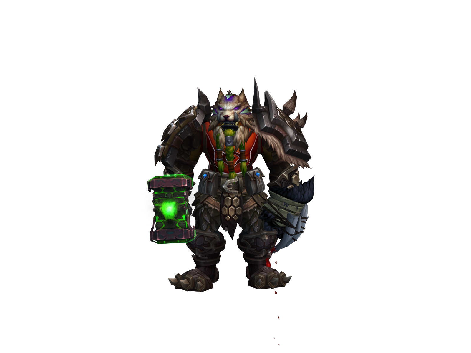 Erthwndfire 3D character render
