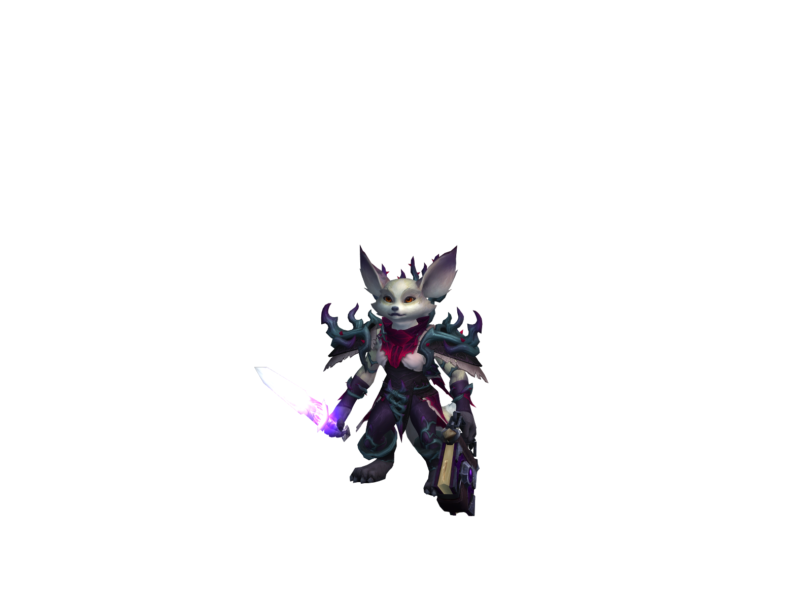Lanafireball 3D character render