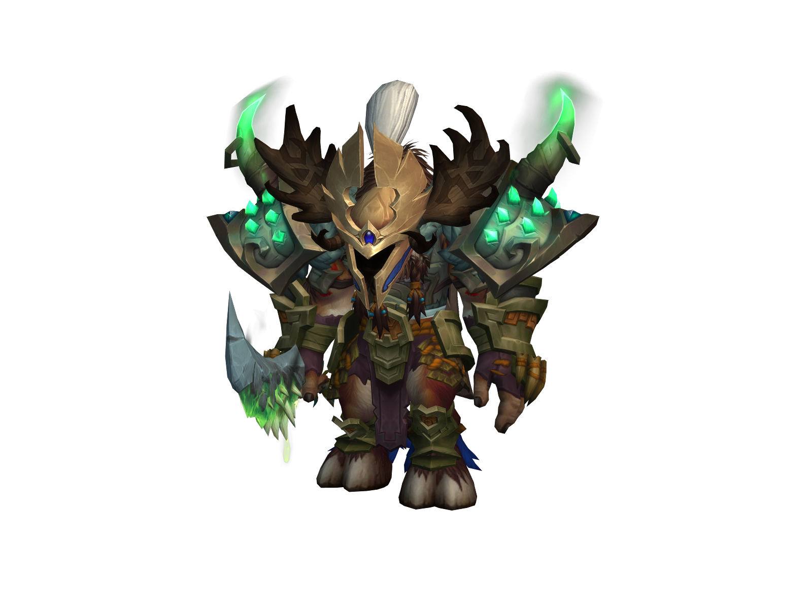 Tieren 3D character render