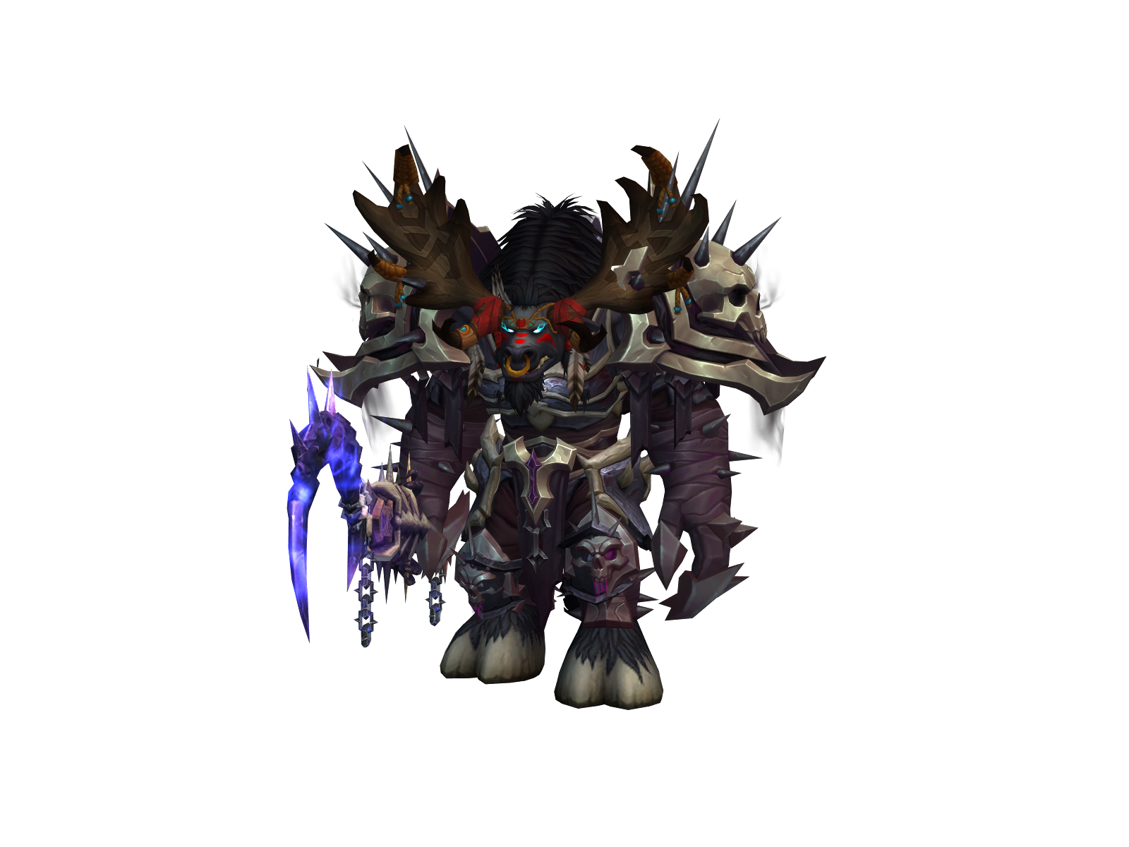 Crystaleth 3D character render