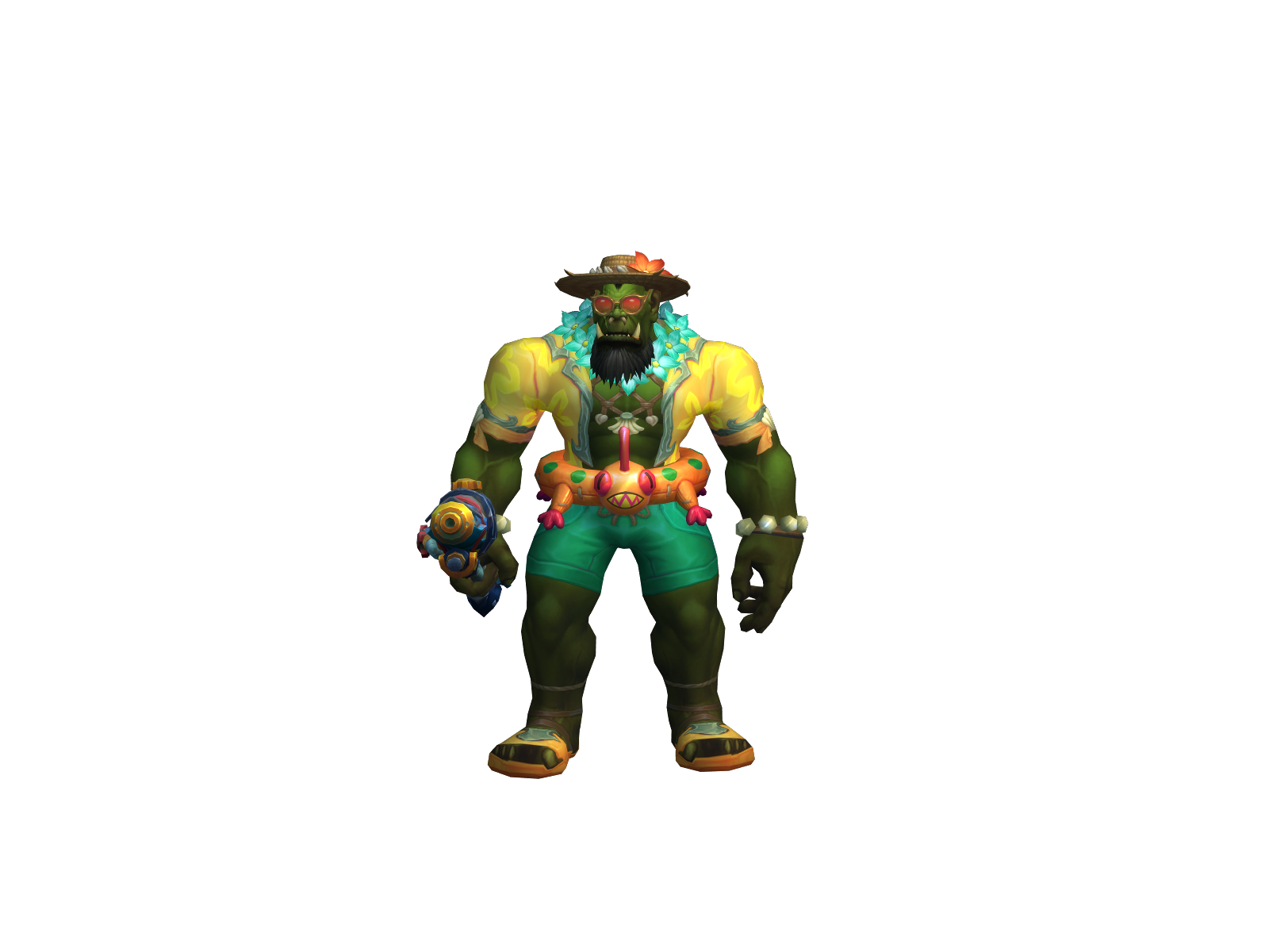 Brotherbow 3D character render