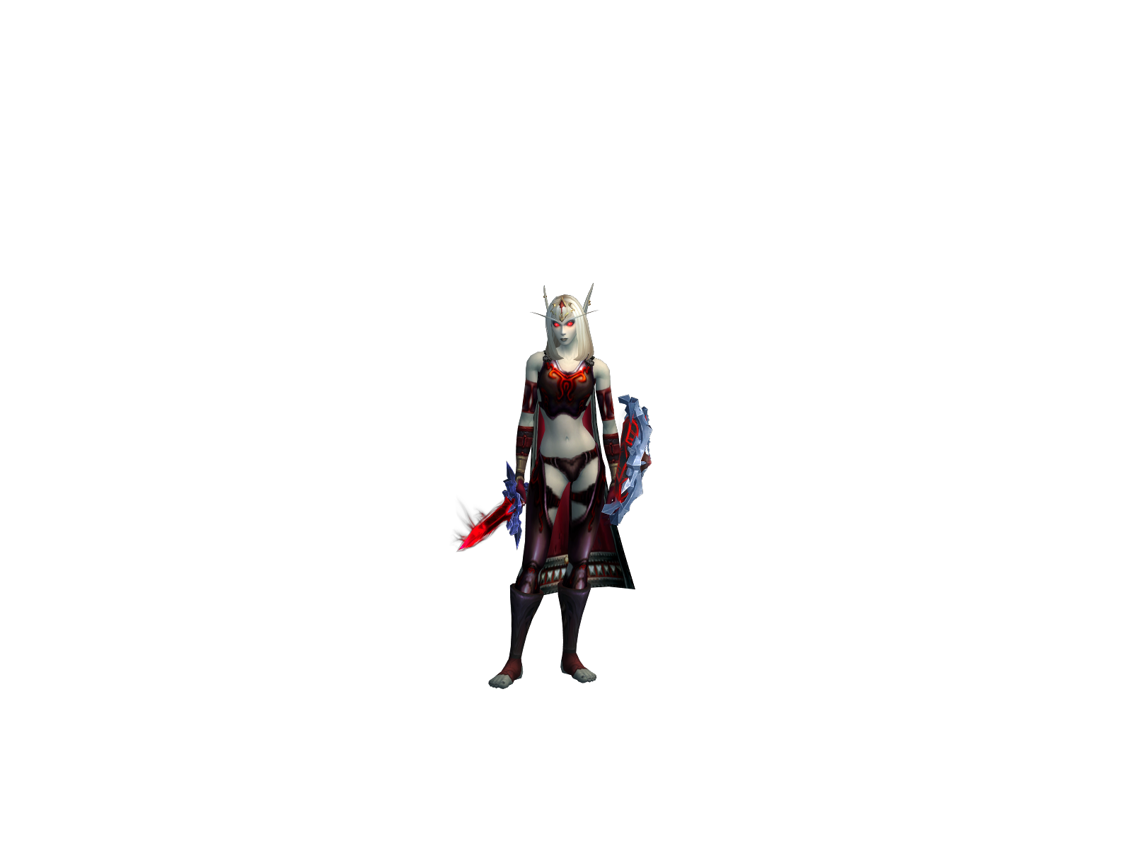 Bottomfragg 3D character render