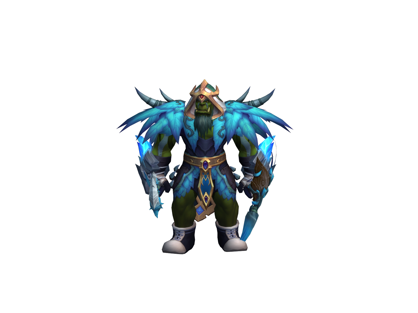 Rayefinkle 3D character render