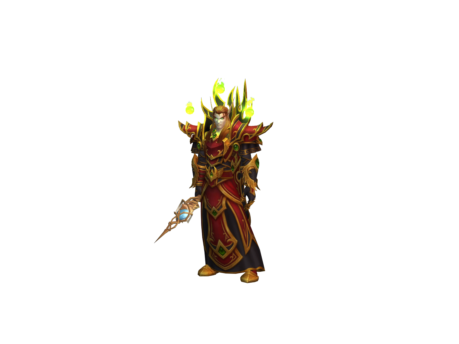 Sallust 3D character render
