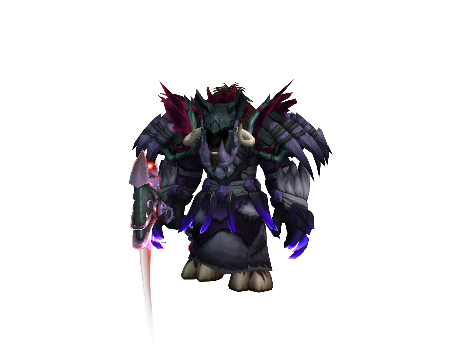 Kerzzul 3D character render