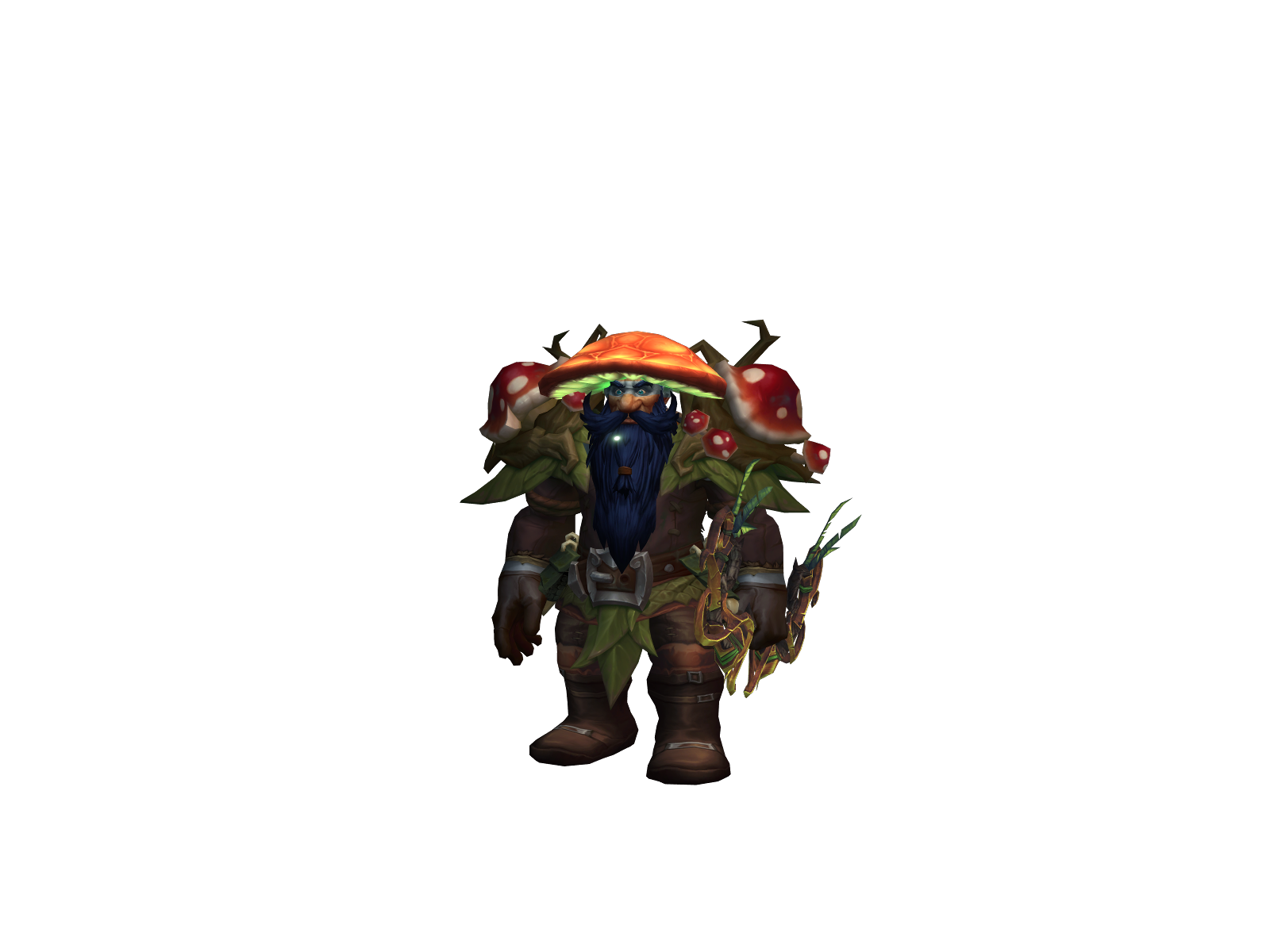 Hawkling 3D character render