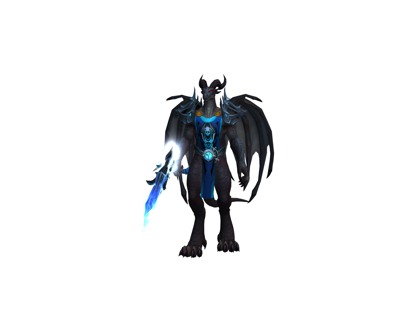 Smaugin 3D character render