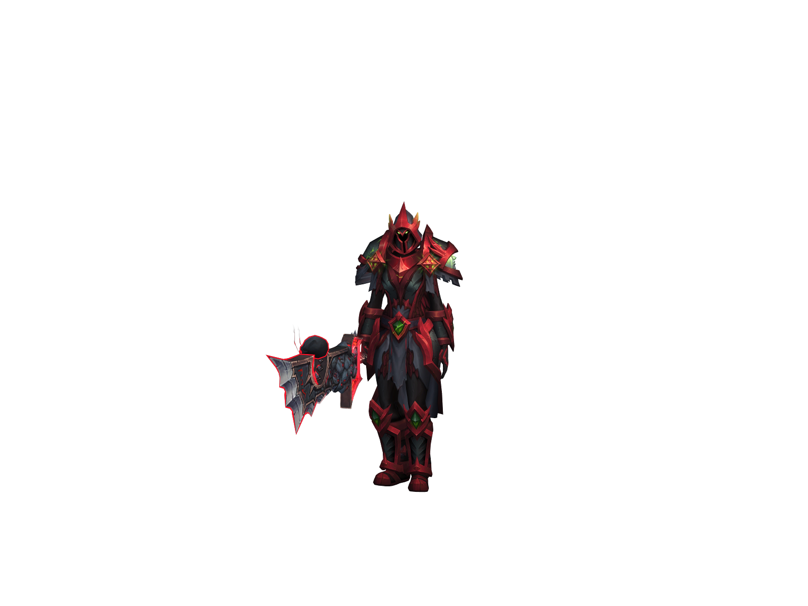 Rain 3D character render