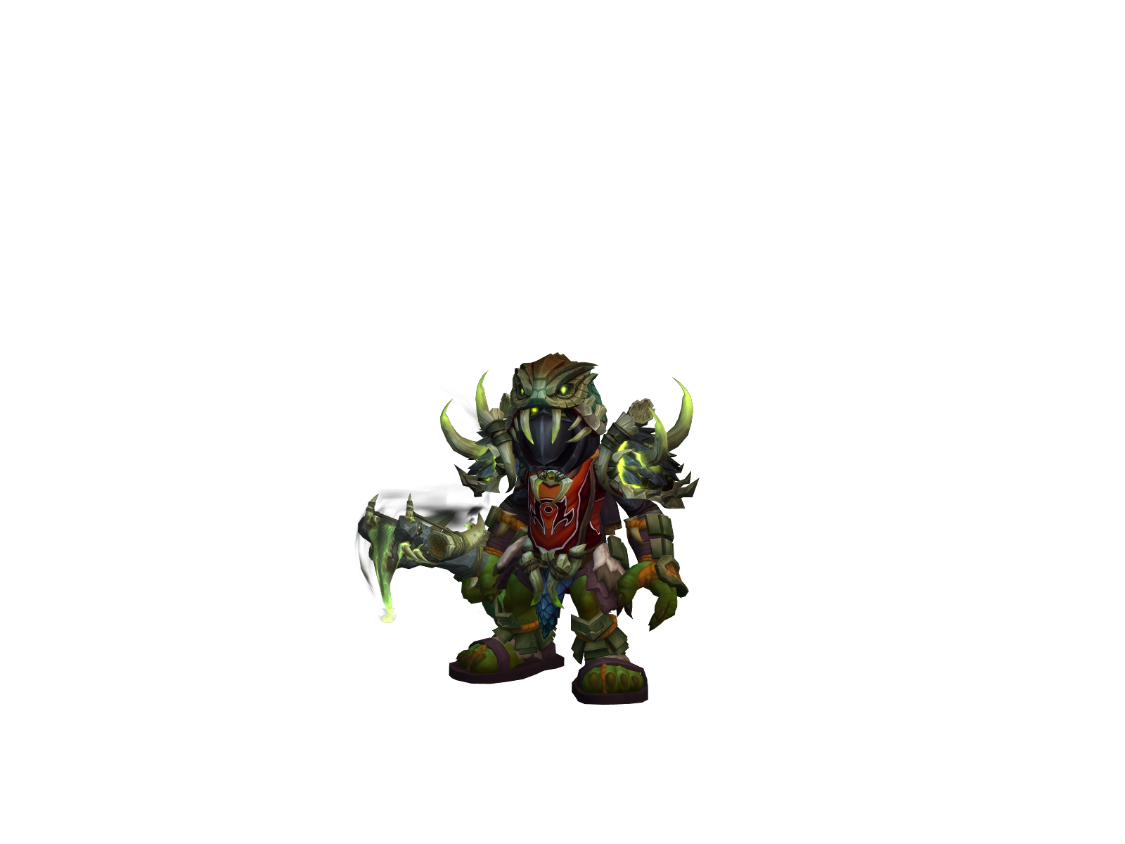 Zerobit 3D character render