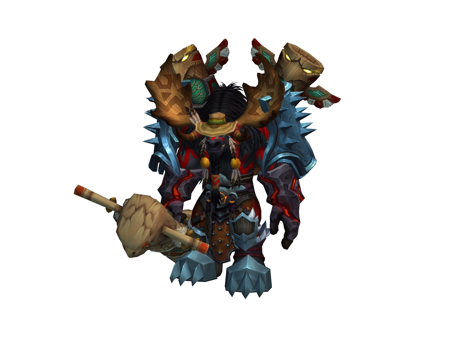 Cowmoose 3D character render