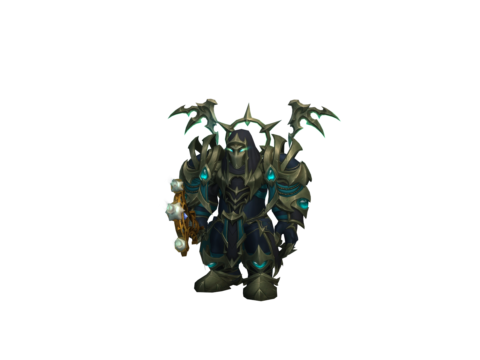 Shadowbott 3D character render
