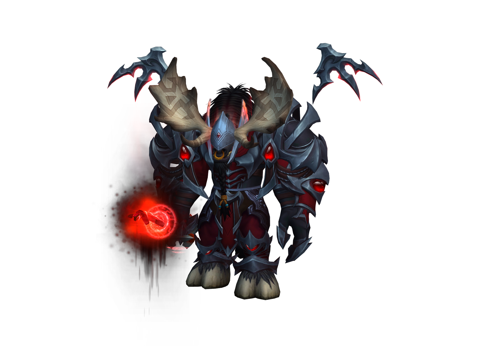 Hornyhank 3D character render