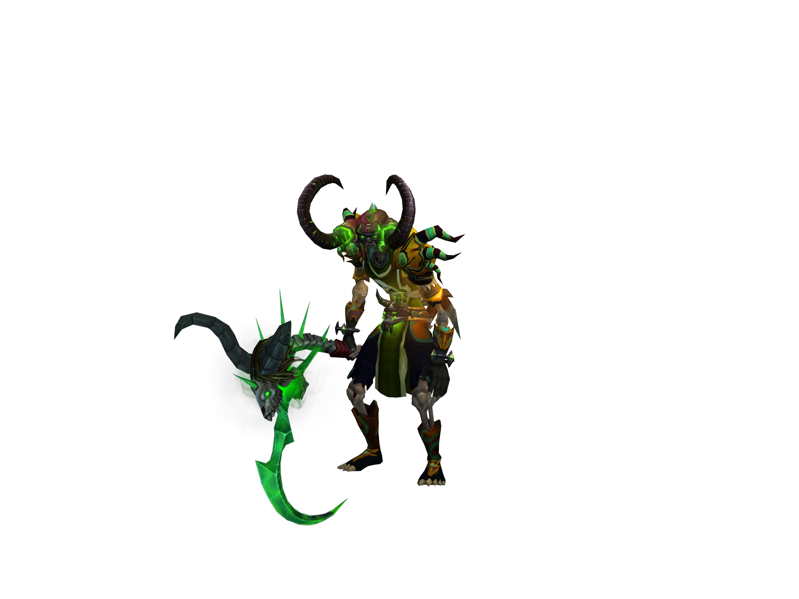 Nekrode 3D character render