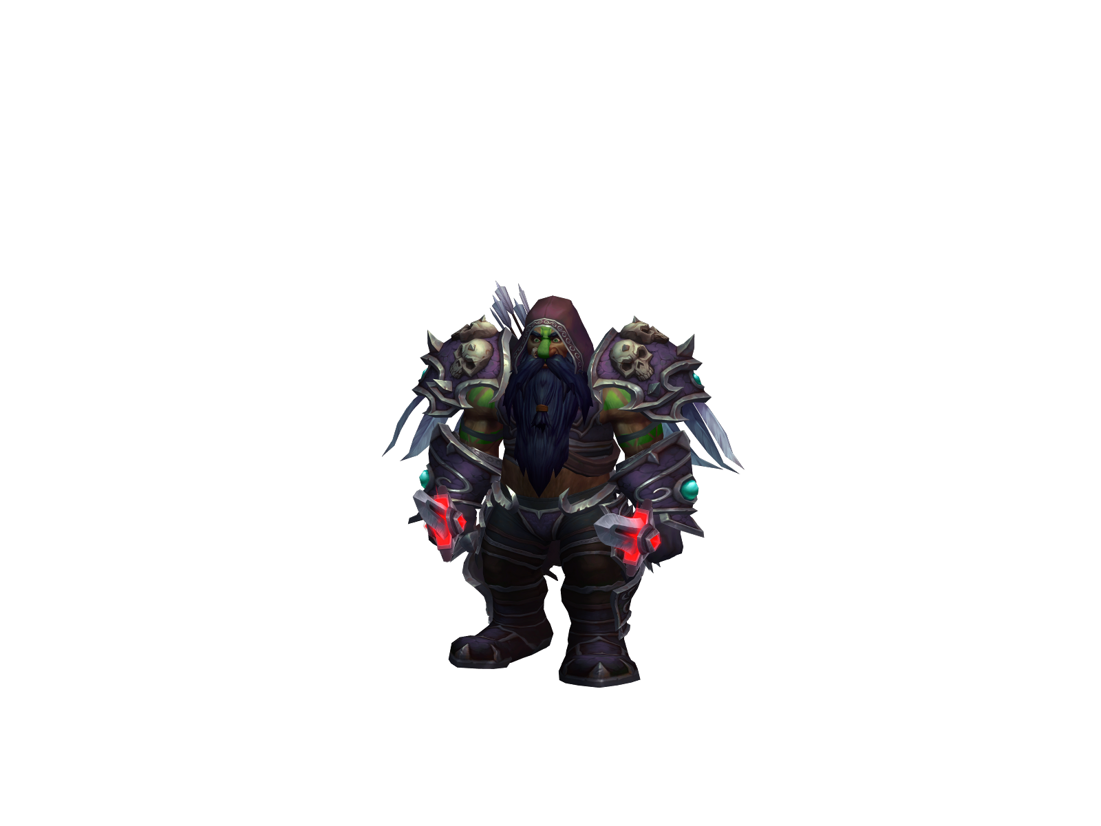 Shórty 3D character render