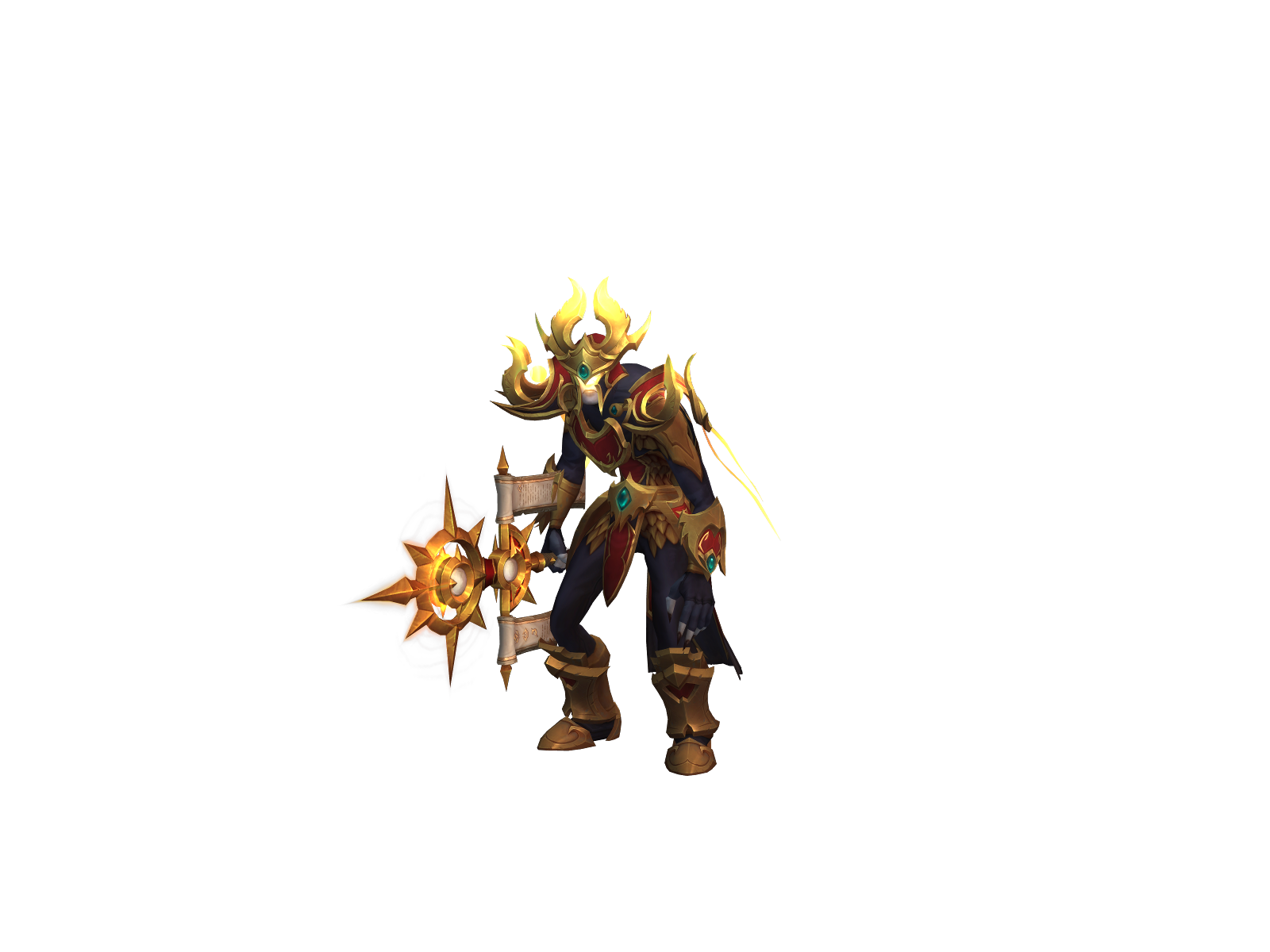 Helpimonfire 3D character render