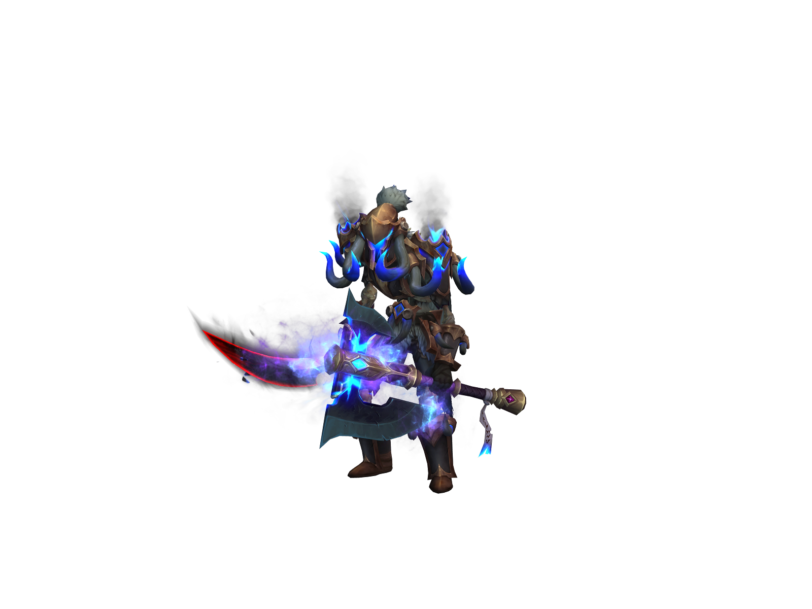Dreadzan 3D character render