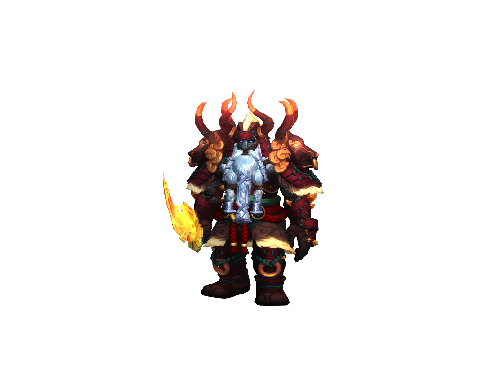 Monknish 3D character render