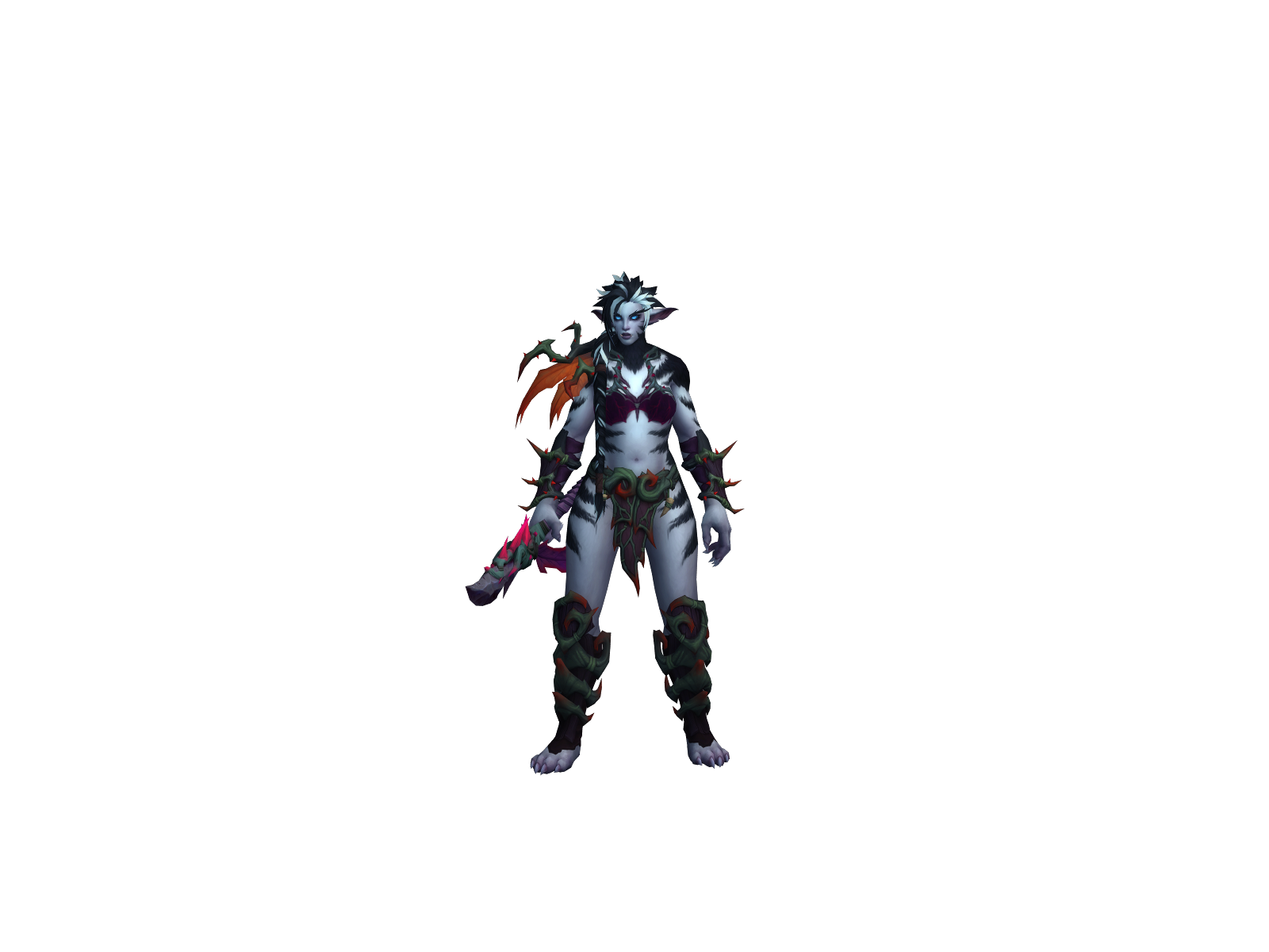 Teyelenol 3D character render