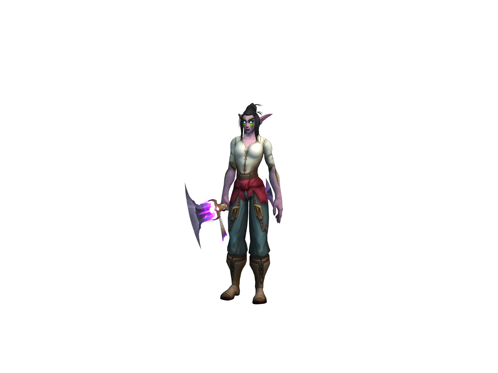 Novarius 3D character render