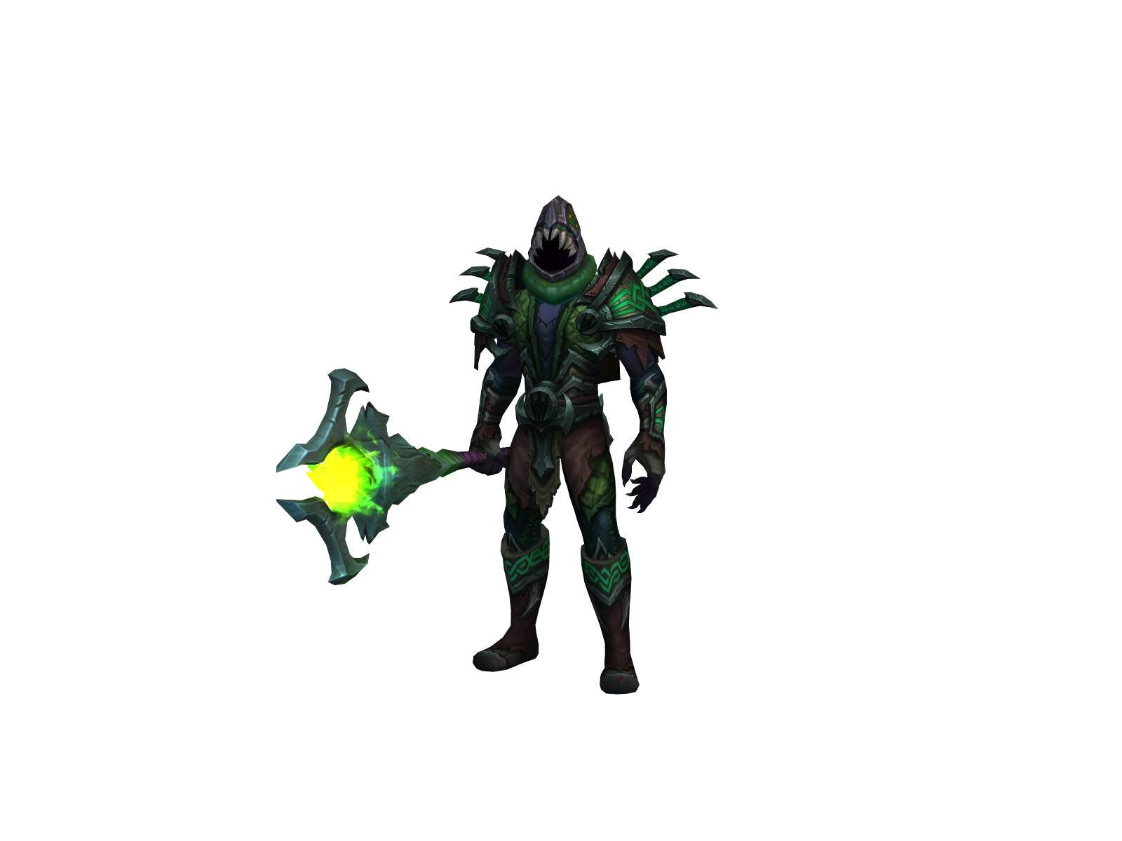 Raizeclaw 3D character render