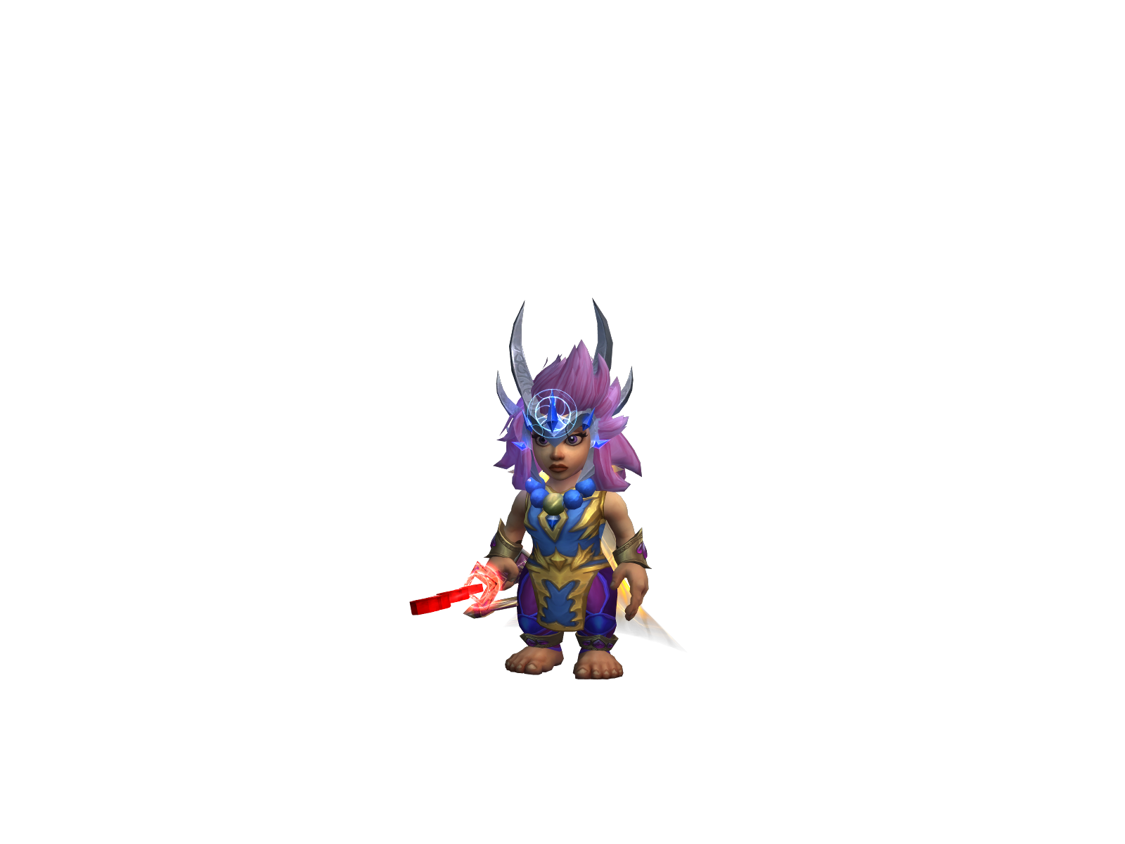 Dancypantz 3D character render