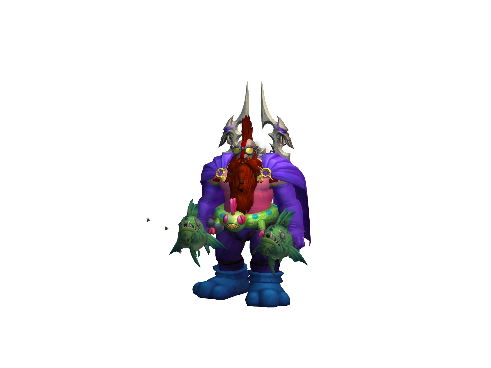 Waffleandox 3D character render