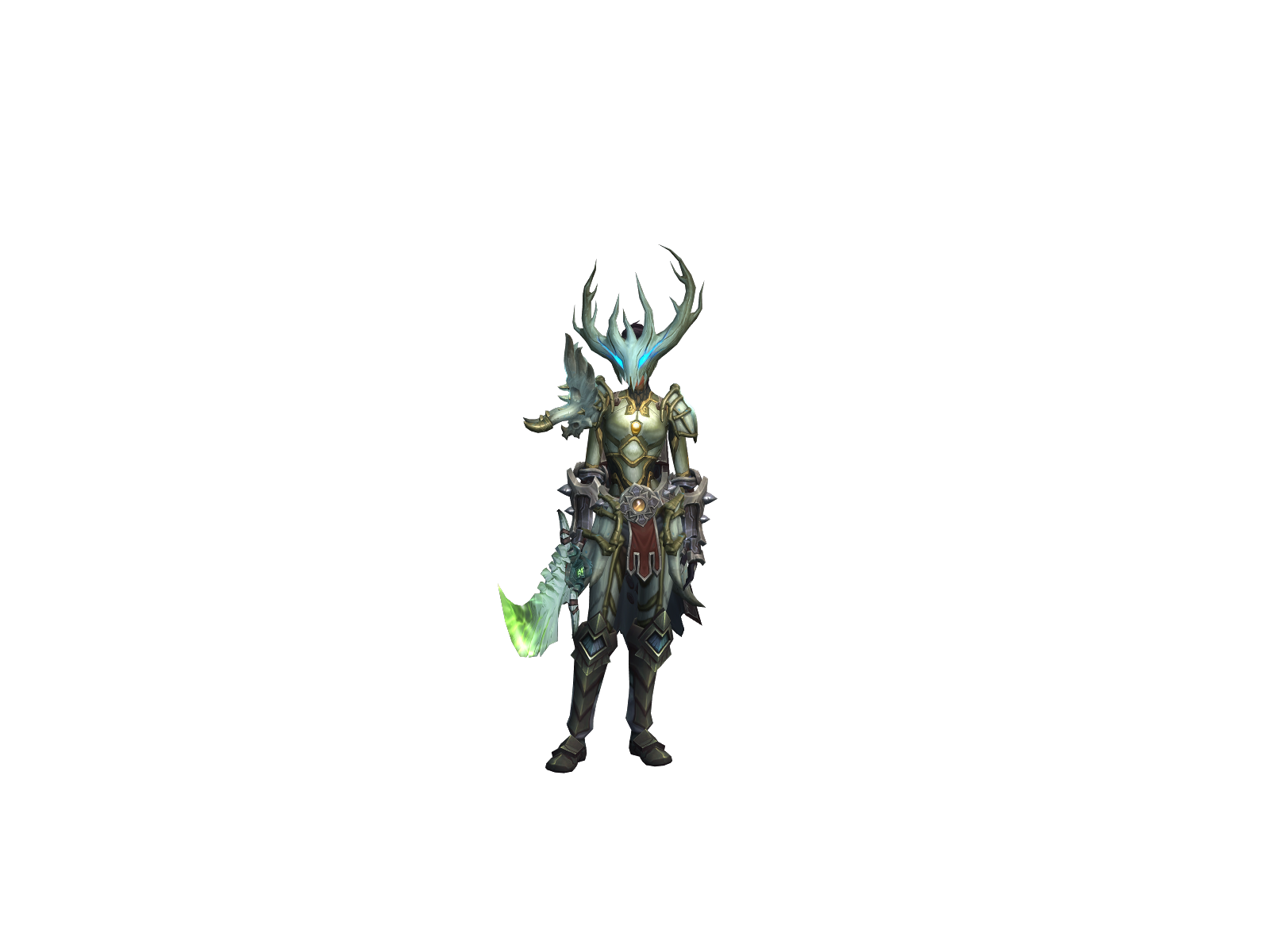 Deekain 3D character render
