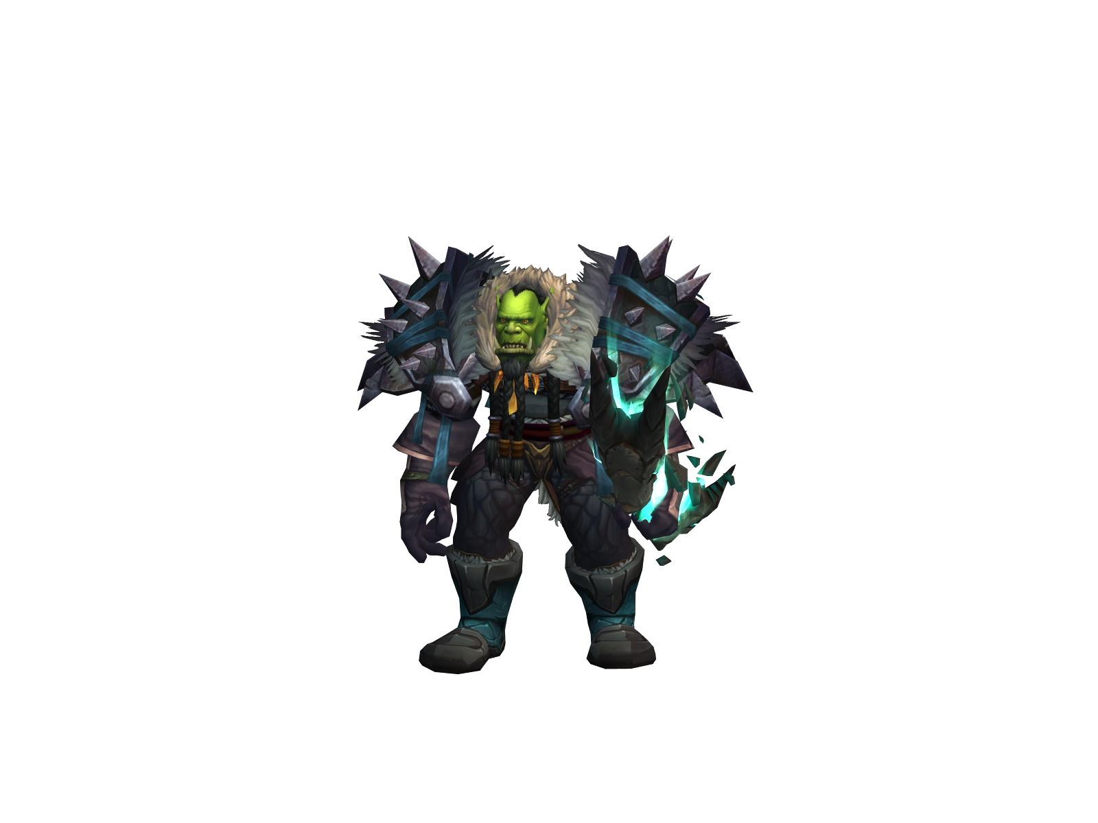 Qashqai 3D character render