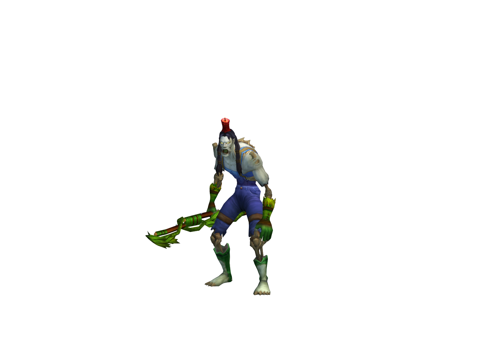 Borris 3D character render
