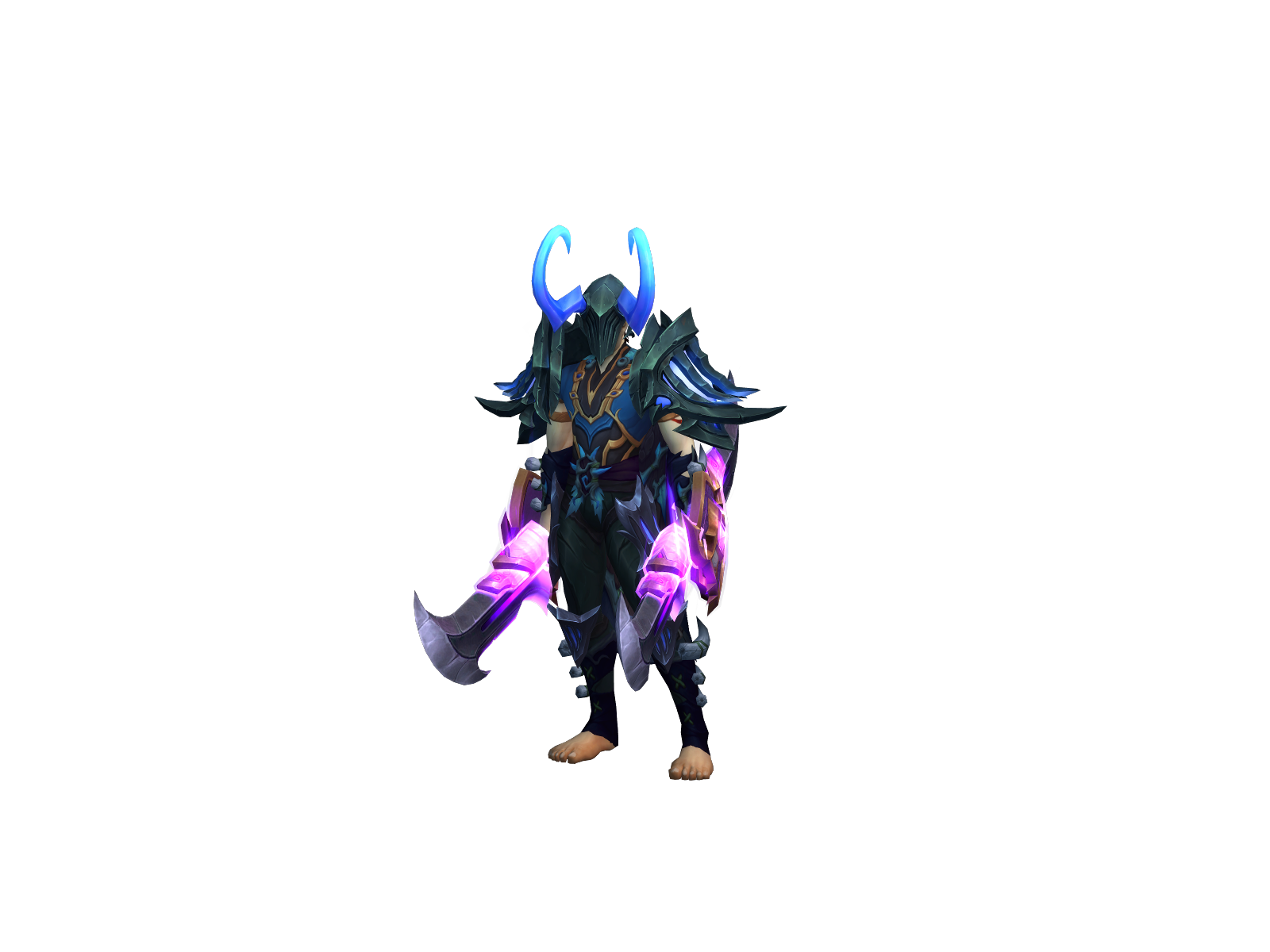 Iwuff 3D character render