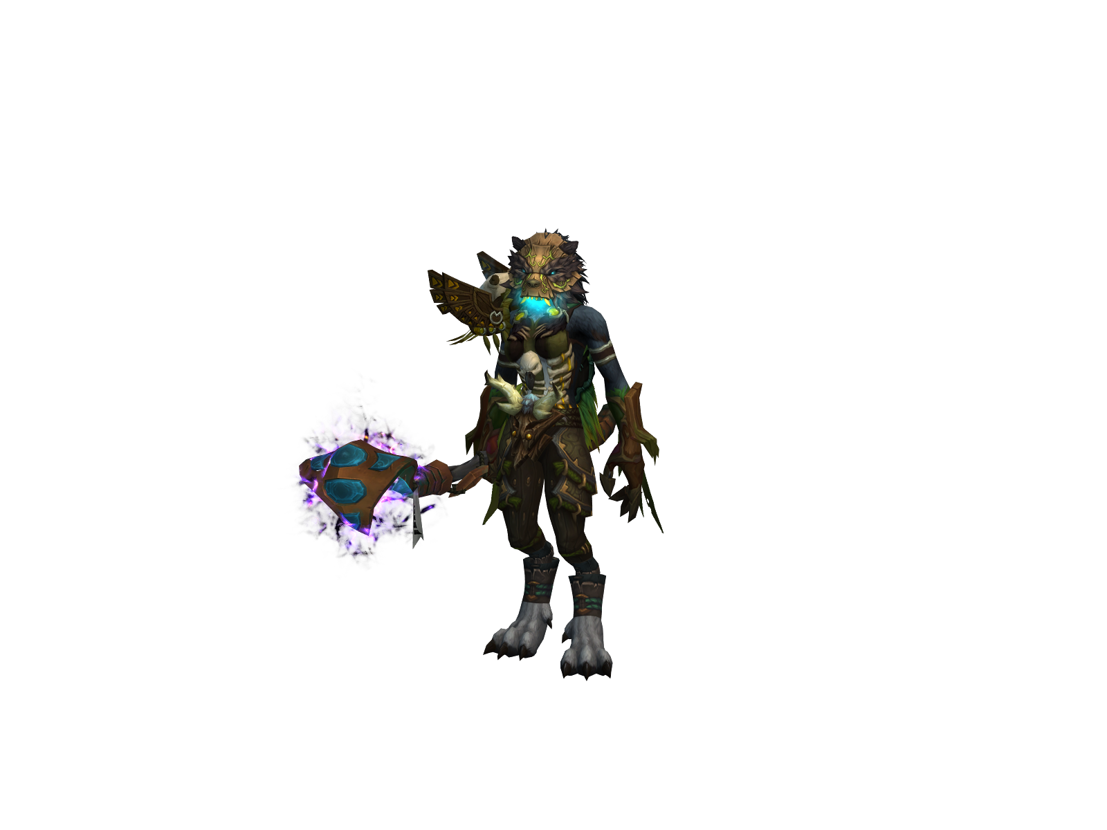 Minuit 3D character render