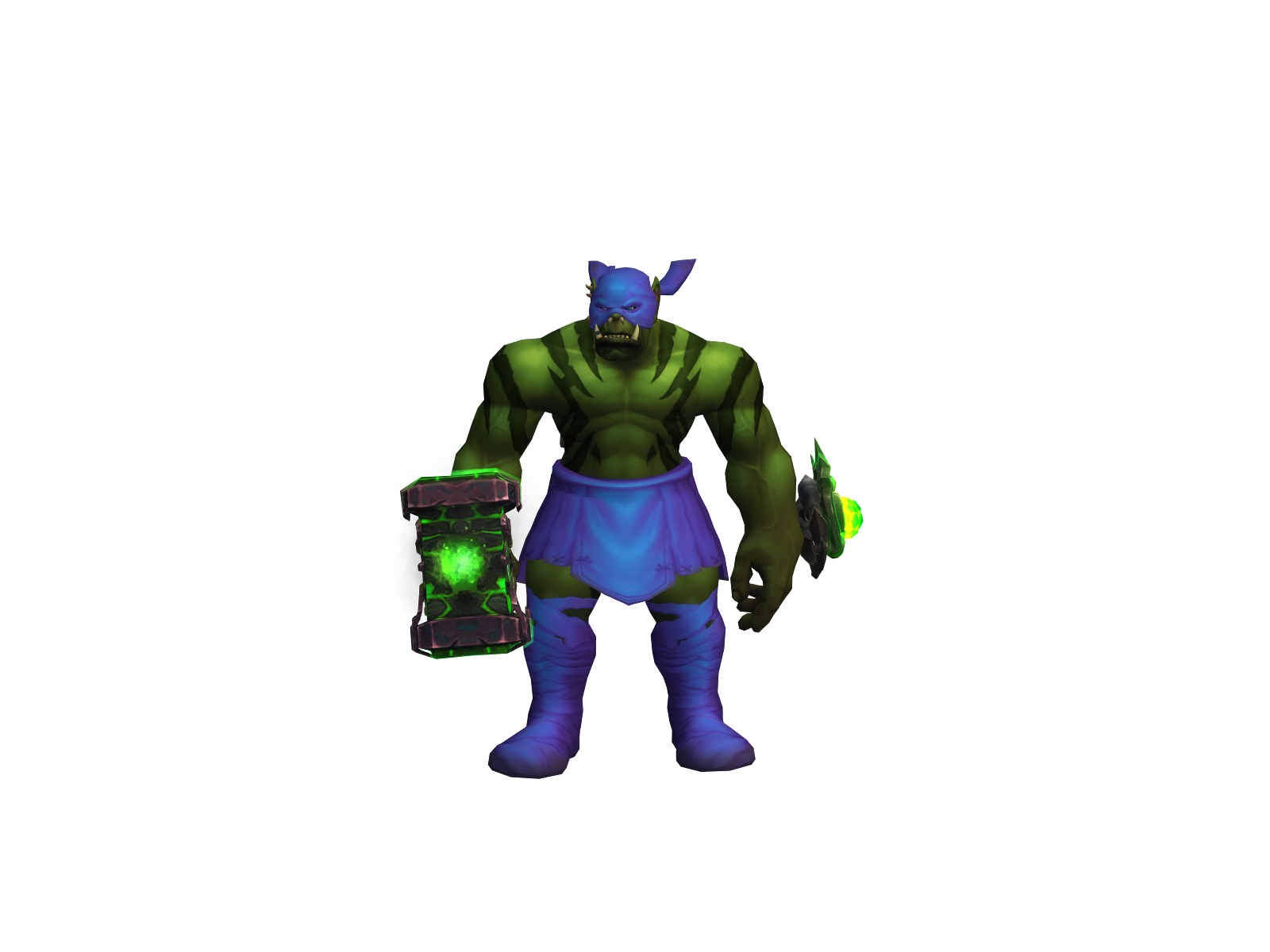 Carnal 3D character render