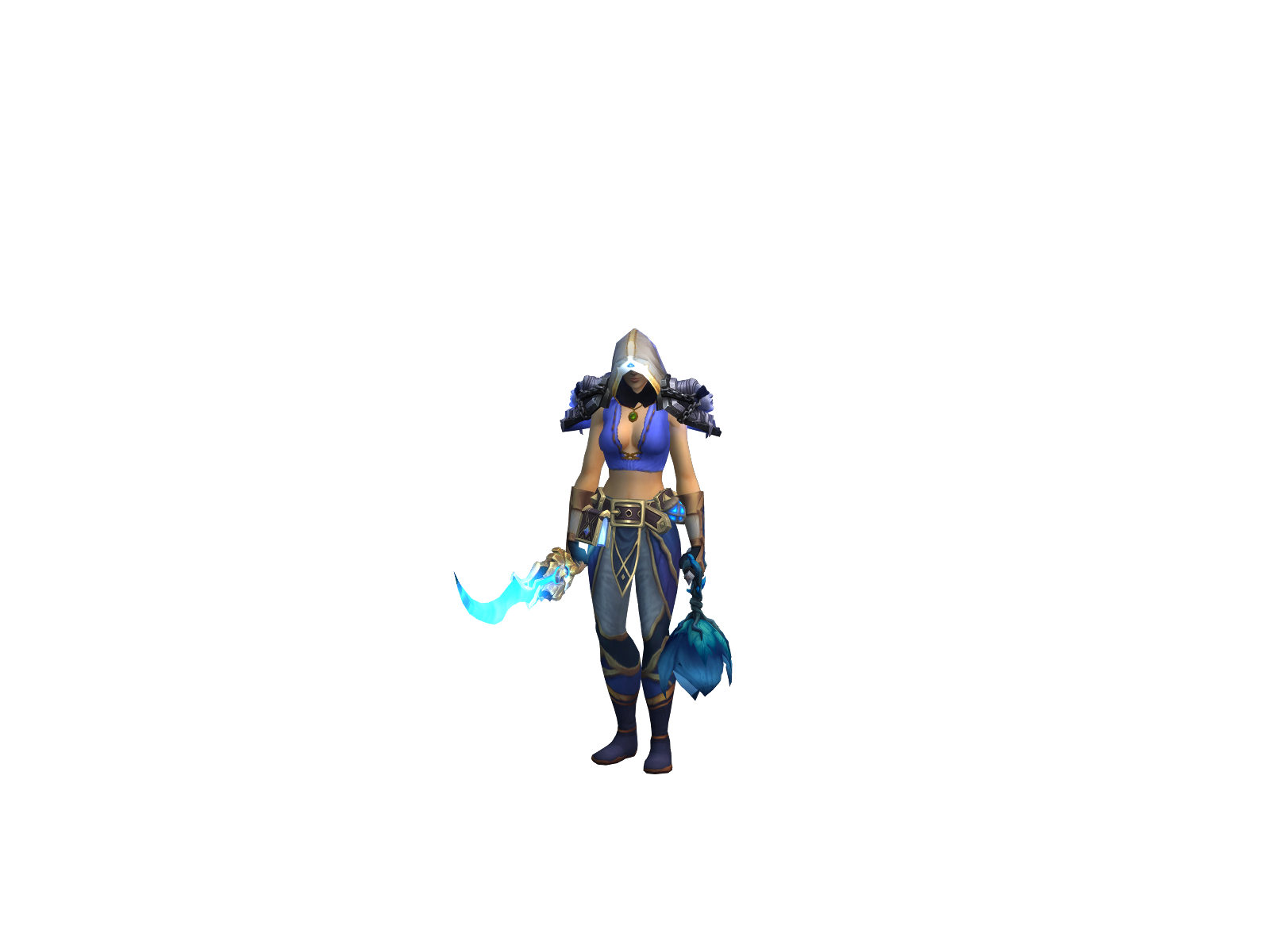 Dyspnea 3D character render