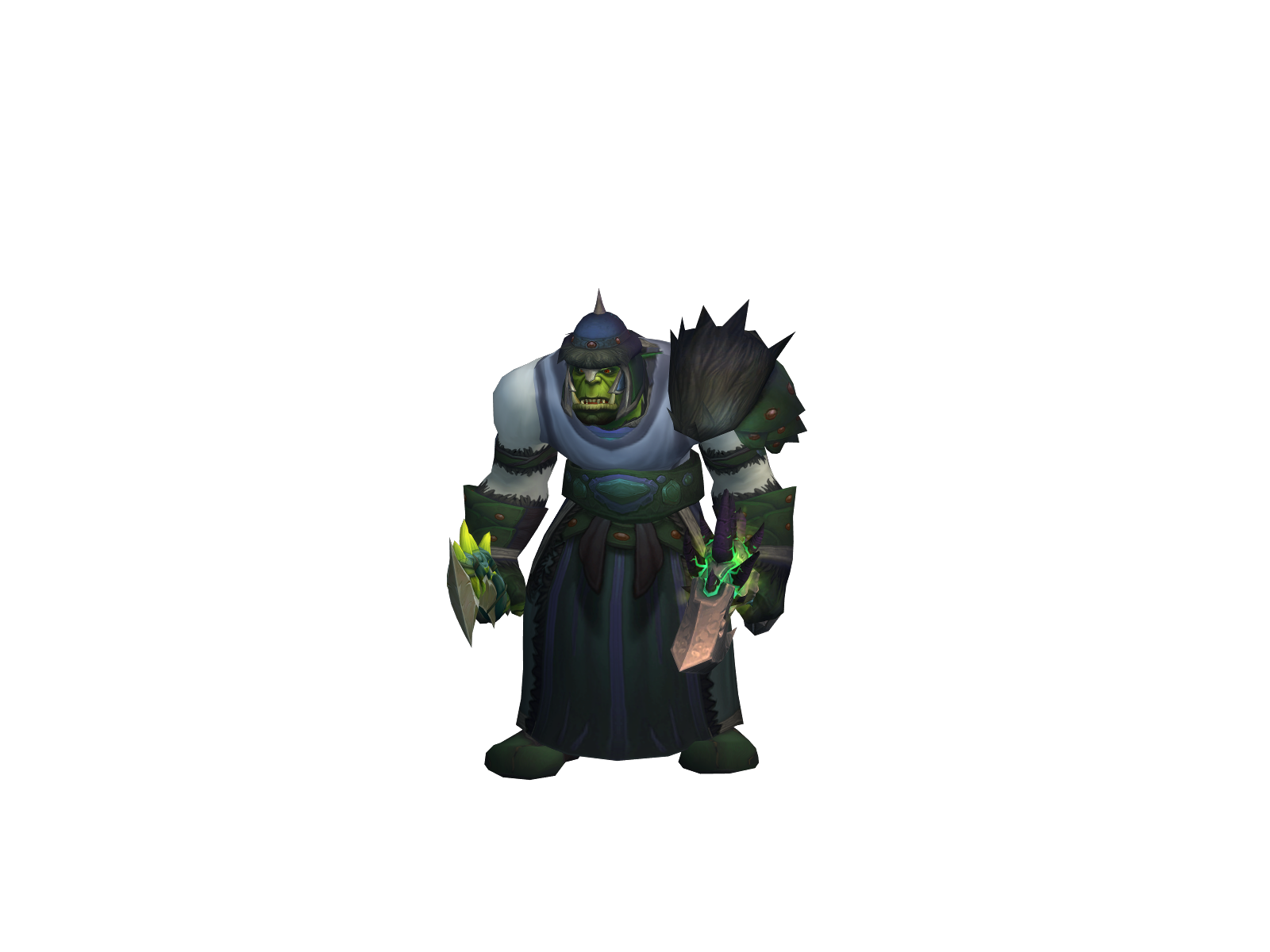 Achtungally 3D character render