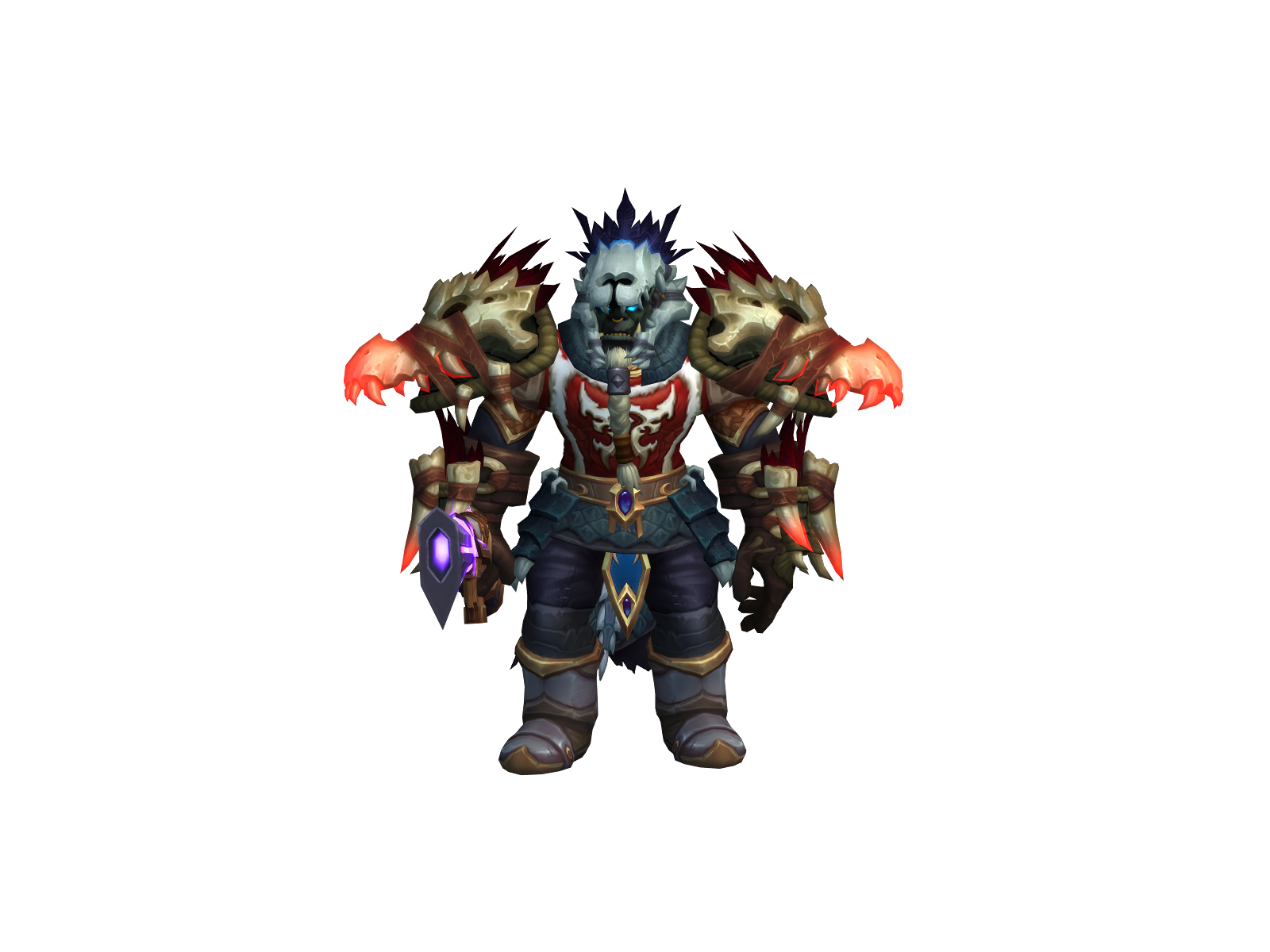 Ongarakubuya 3D character render