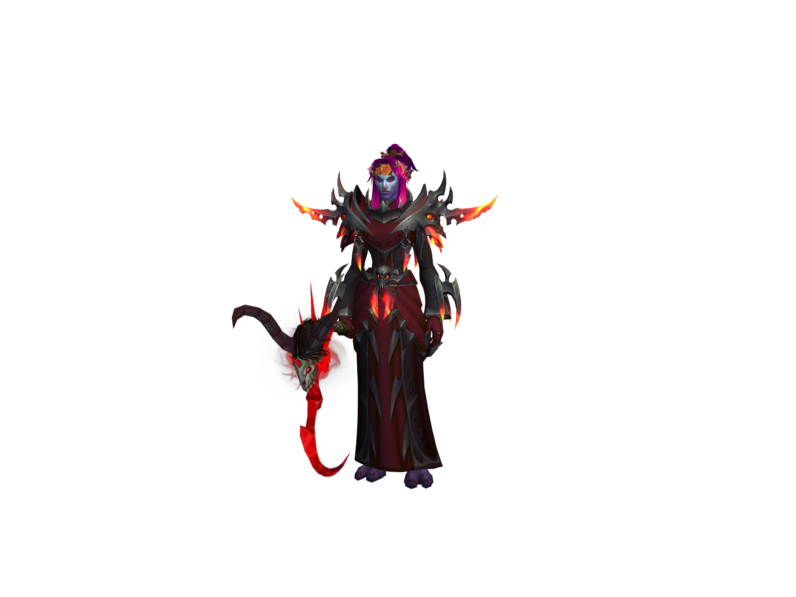 Taromilktea 3D character render