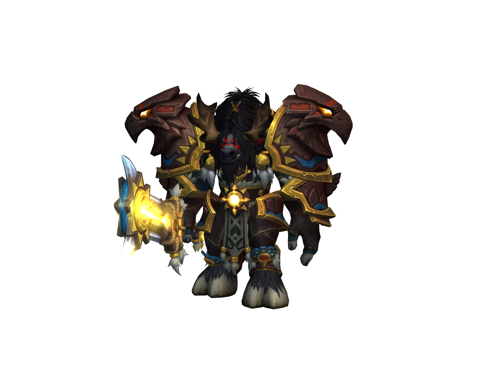 Staghorn 3D character render