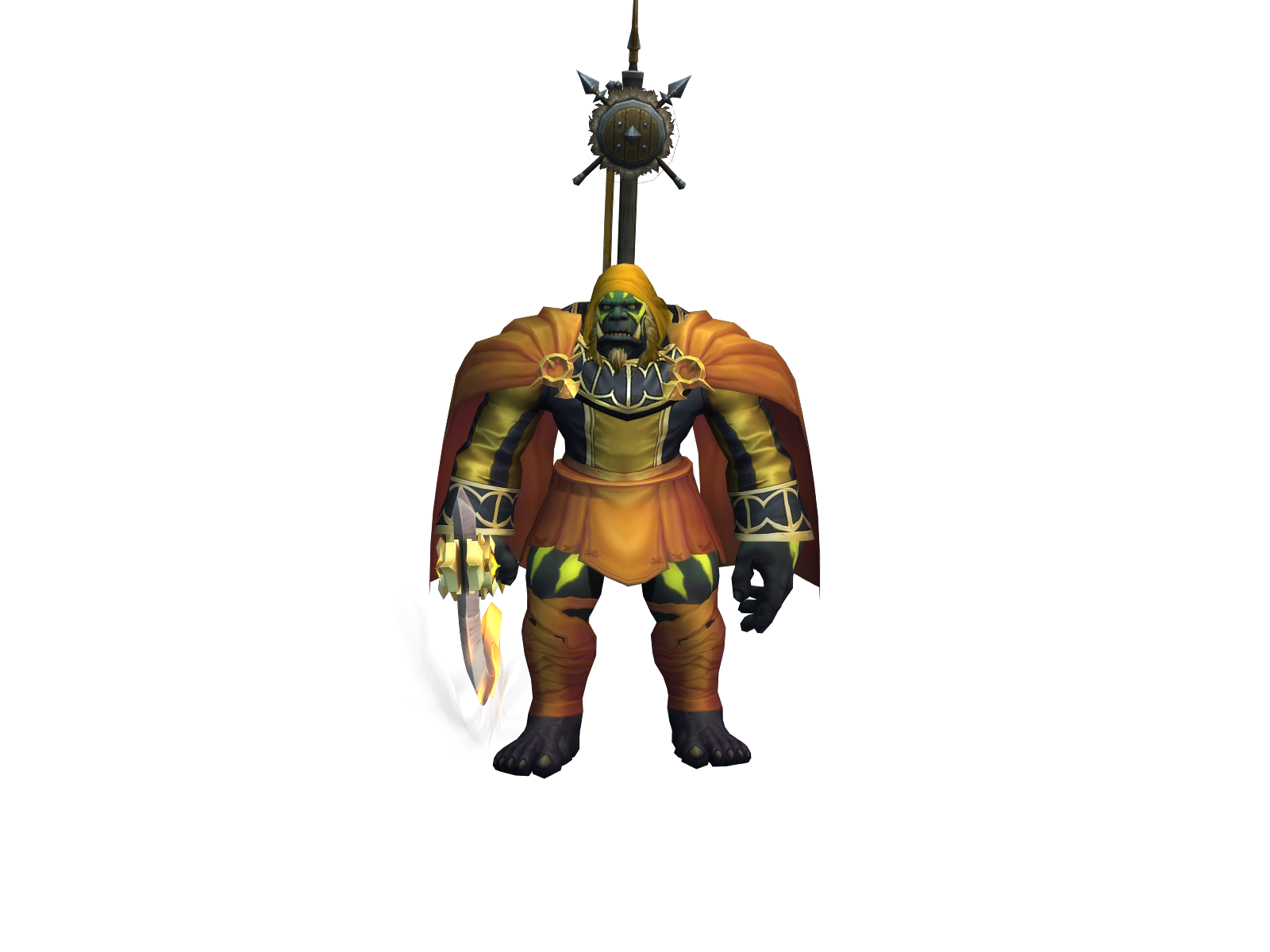 Protossflash 3D character render
