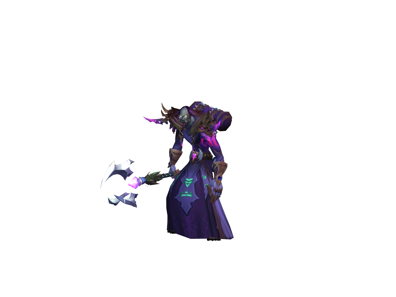 Funkhorn 3D character render