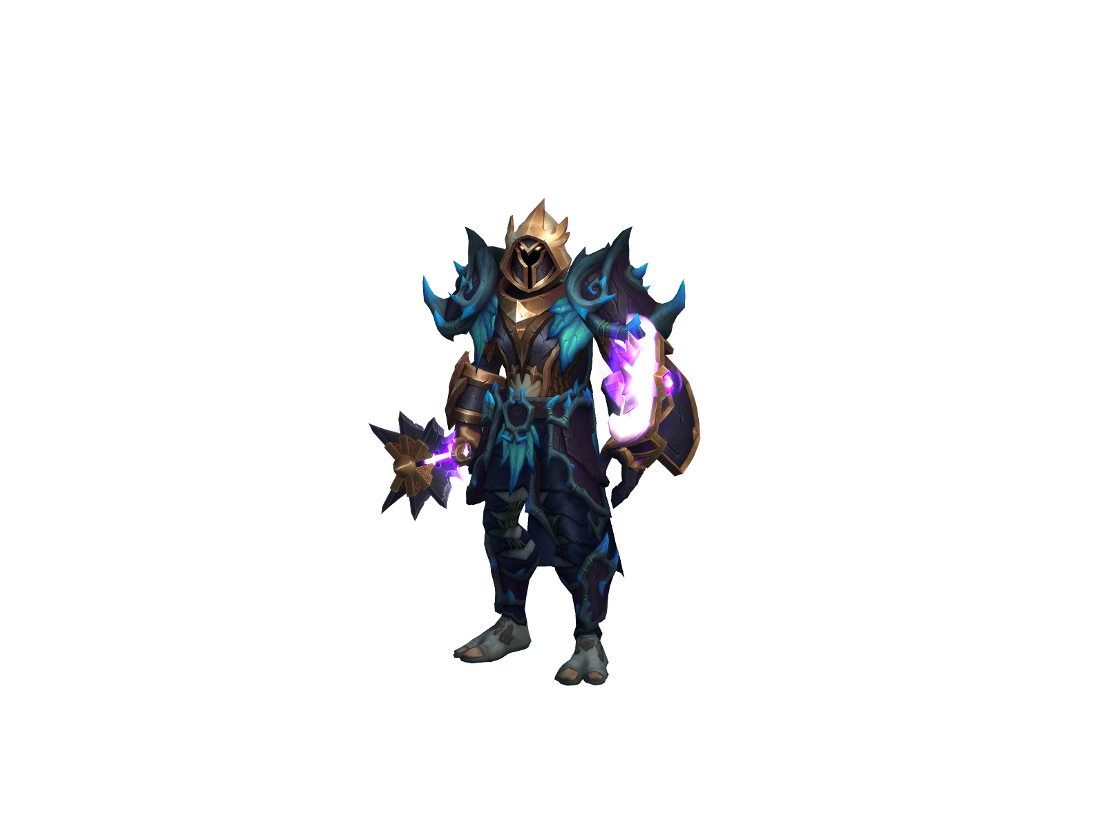 Turboshaft 3D character render