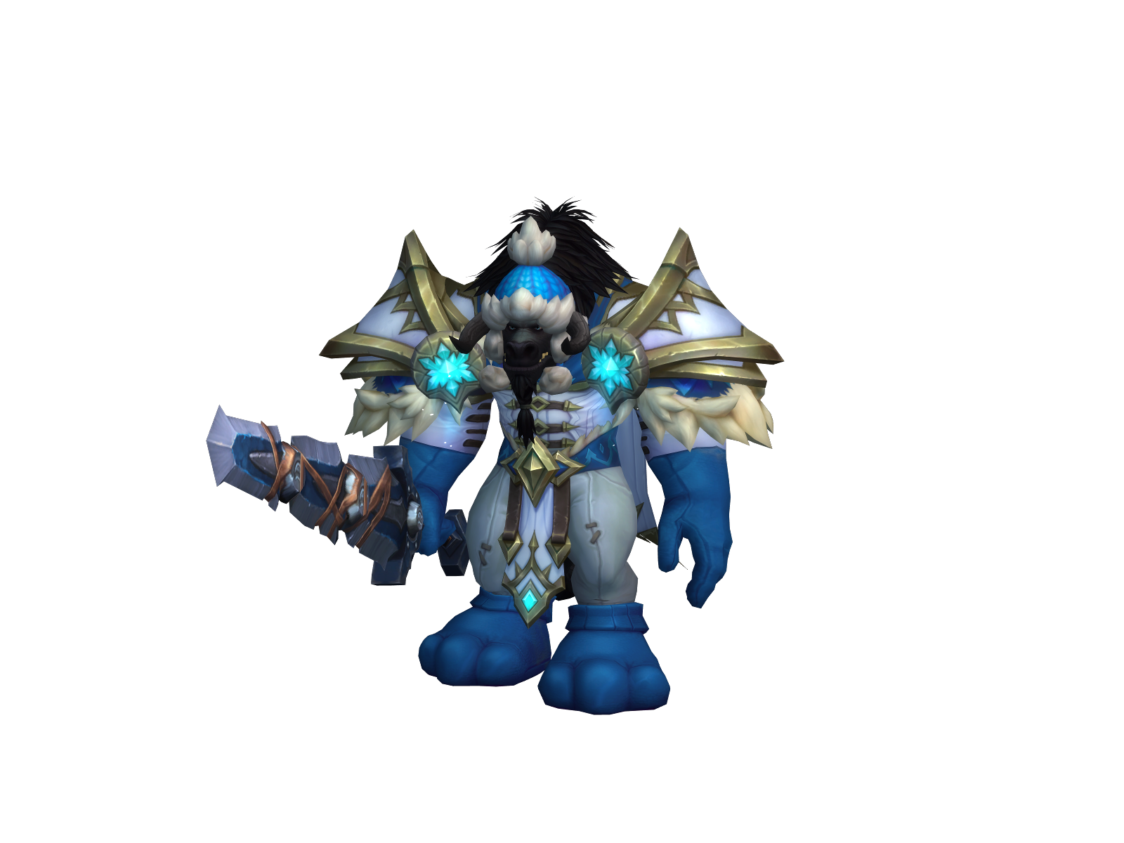 Suprsaiyan 3D character render