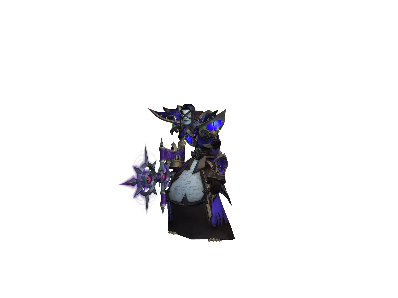 Pizgup 3D character render