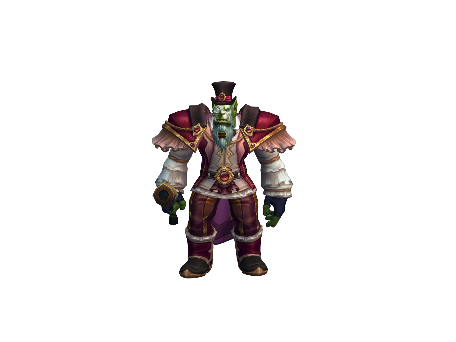 Afkautoshot 3D character render