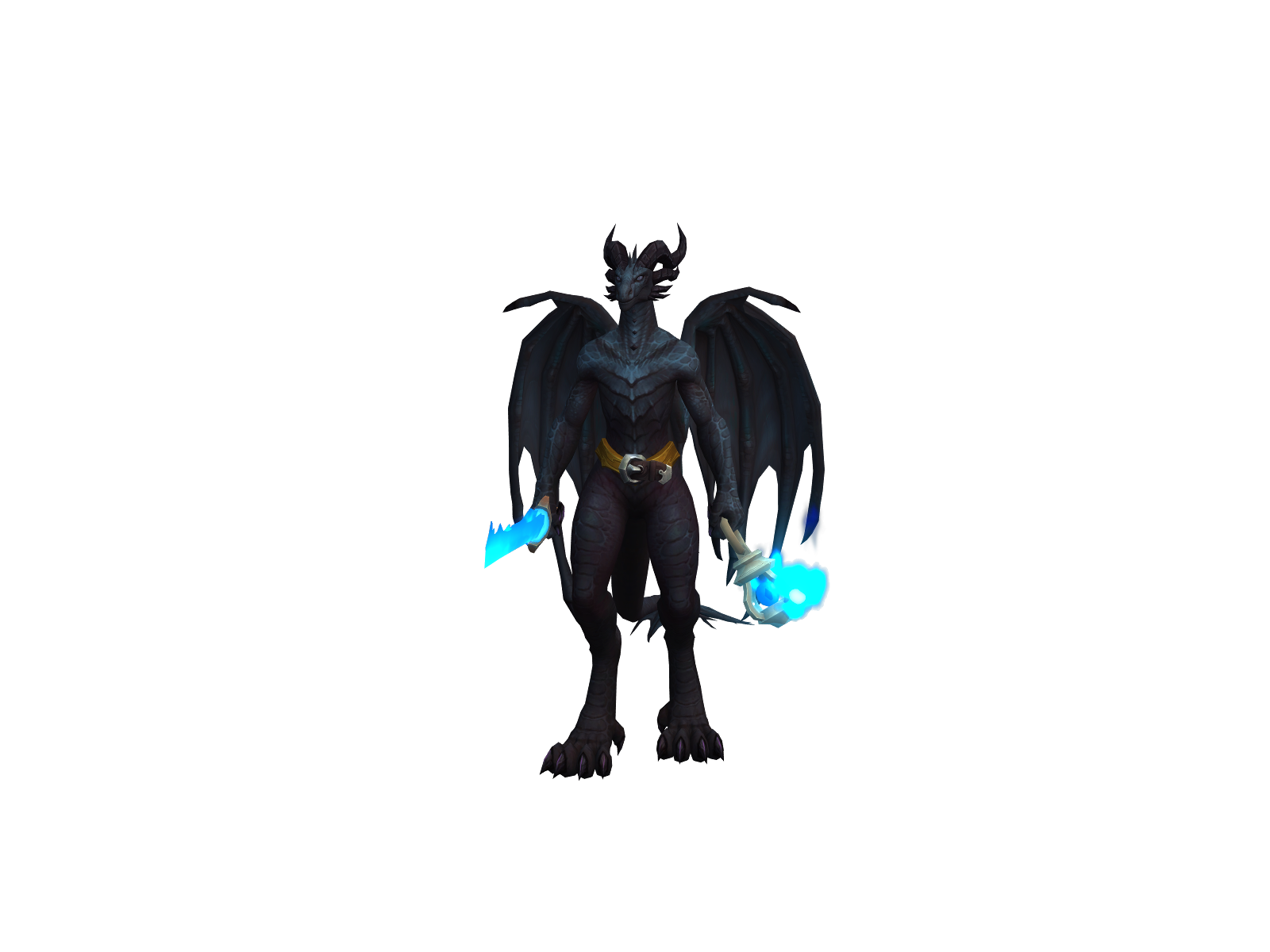 Mussah 3D character render