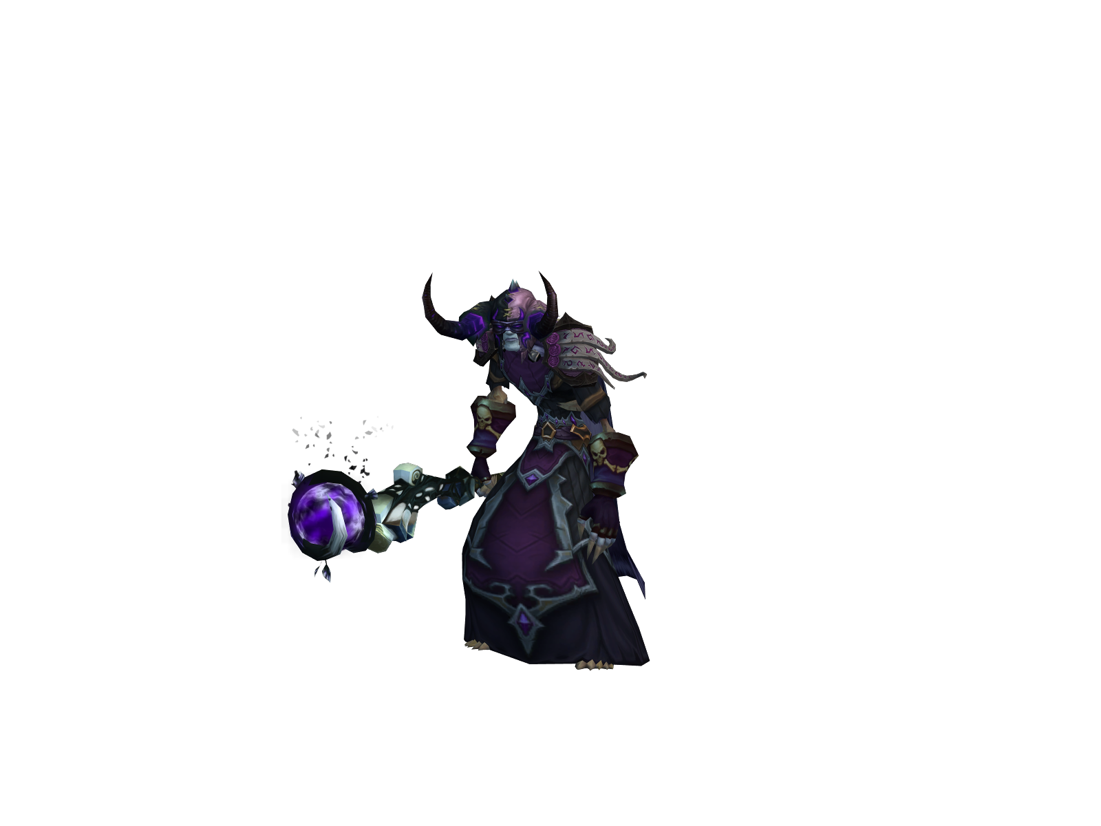 Hussellcrow 3D character render